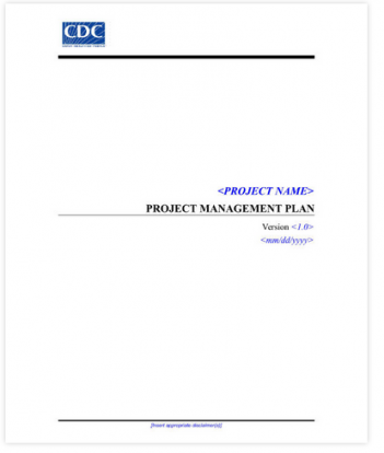 CDC IT Project Management Plan Template - LetterHUB